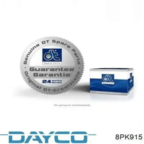 Correa de alternador 8PK915 Dayco