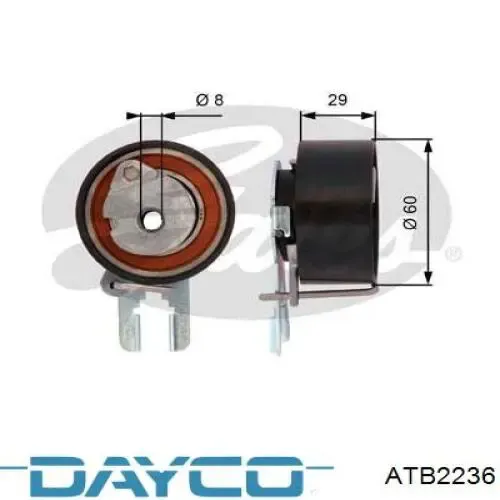 Rodillo, cadena de distribución Volvo S80 2 AS, AR