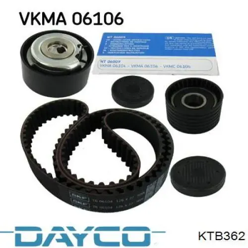 Kit de distribución KTB362 Dayco