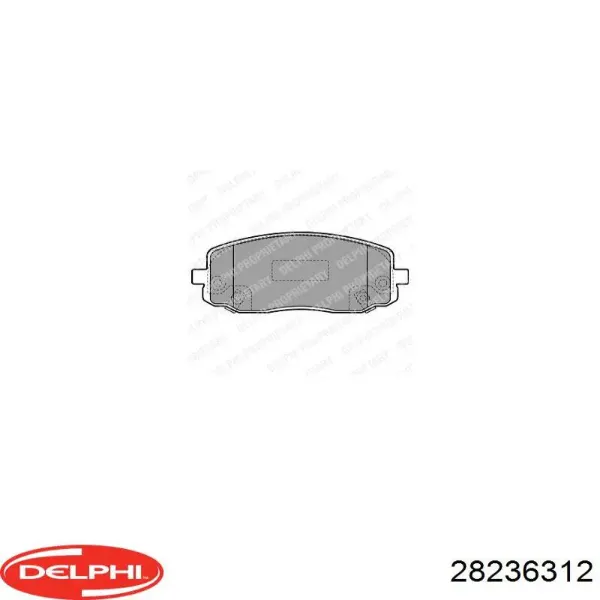 Aceite de motor 28236312 Delphi