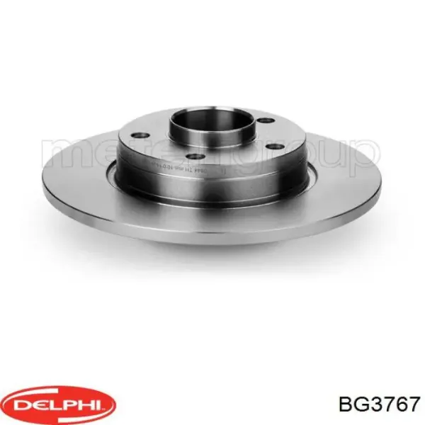 Disco de freno trasero Renault Trafic 2 FL