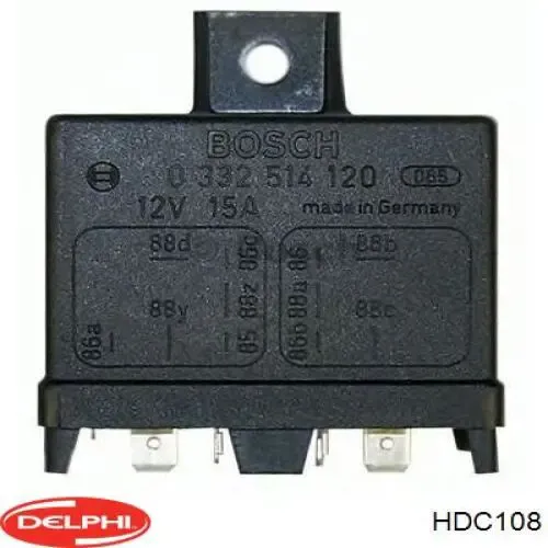 Relé de bujía de precalentamiento Opel Vectra 86, 87