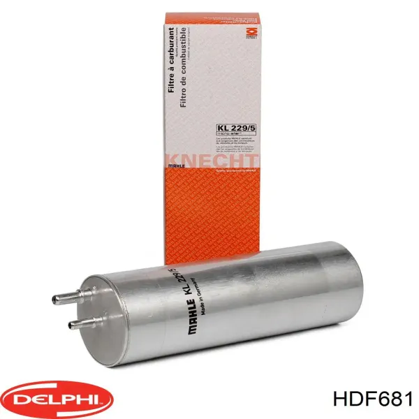 Filtro de combustible HDF681 Delphi