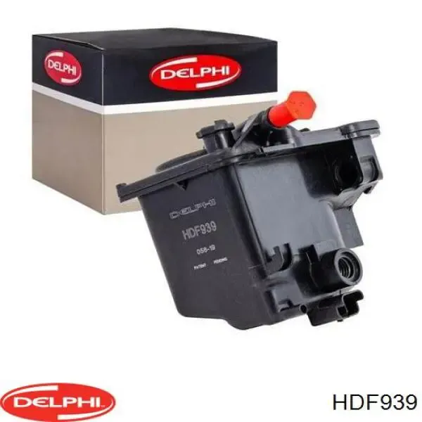 Filtro de combustible HDF939 Delphi