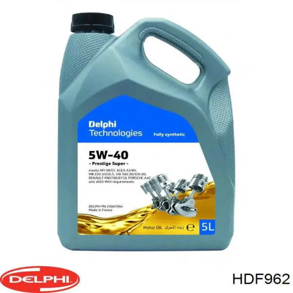 Filtro de combustible HDF962 Delphi