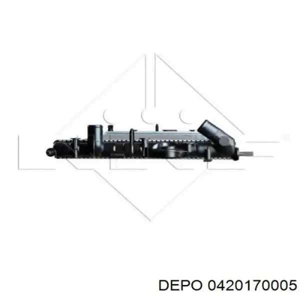 Radiador 0420170005 Depo/Loro/Abakus
