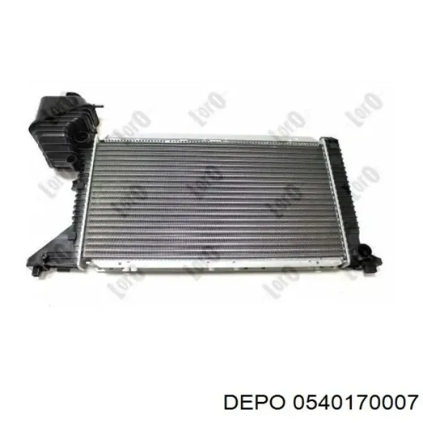 Radiador 0540170007 Depo/Loro/Abakus