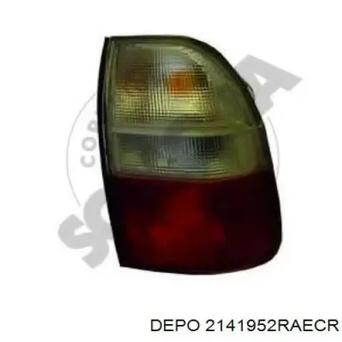 Piloto trasero derecho 2141952RAECR Depo/Loro/Abakus