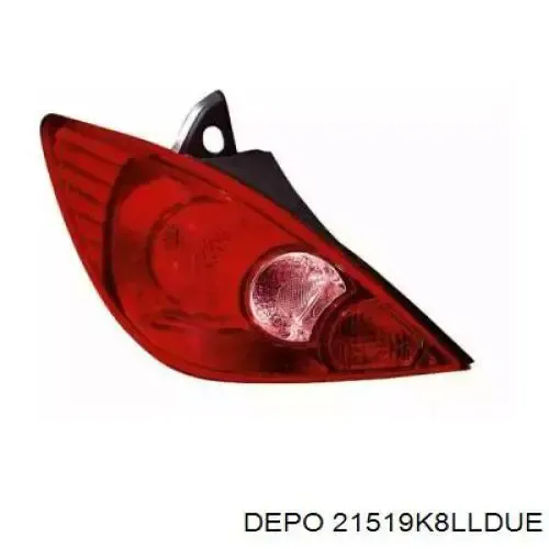 Piloto trasero izquierdo 21519K8LLDUE Depo/Loro/Abakus