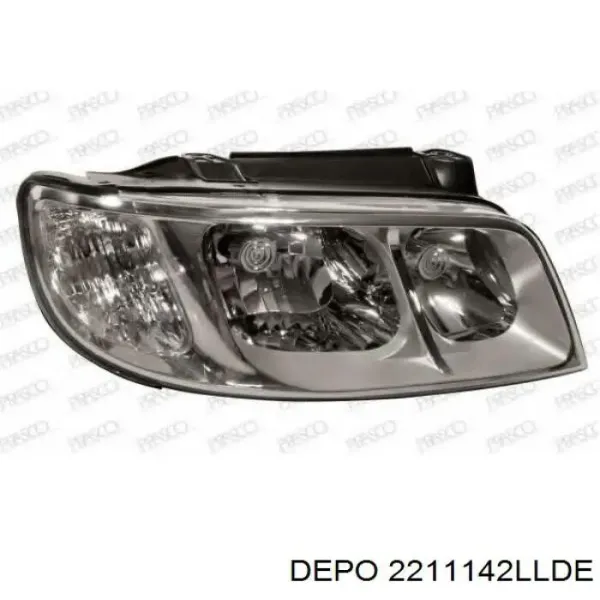 Faro izquierdo 9210117600 Hyundai/Kia