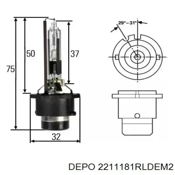 Faro derecho 921023X420 Hyundai/Kia