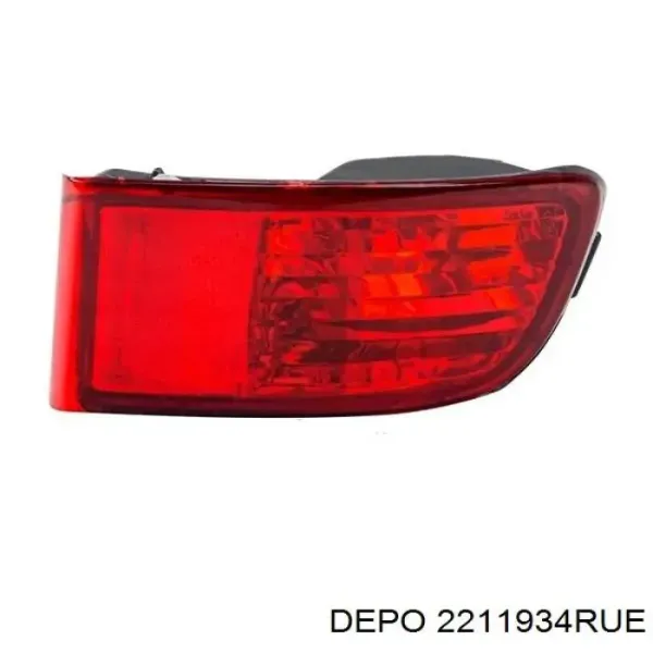 Piloto trasero derecho 2211934RUE Depo/Loro/Abakus