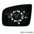 Cristal de espejo retrovisor exterior izquierdo Mercedes Vito 639