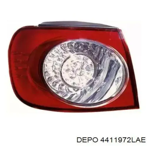 Piloto trasero exterior izquierdo 4411972LAE Depo/Loro/Abakus