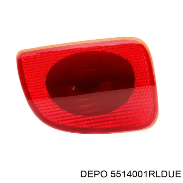 Luz antiniebla trasera derecha 5514001RLDUE Depo/Loro/Abakus