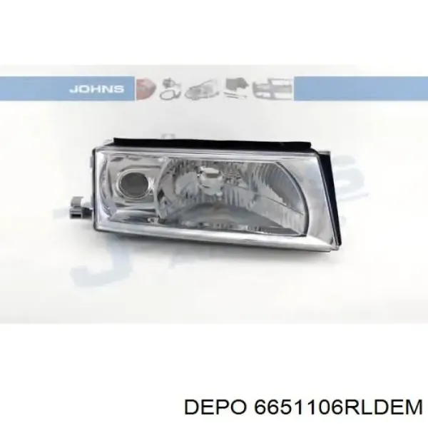 Faro derecho 6651106RLDEM Depo/Loro/Abakus