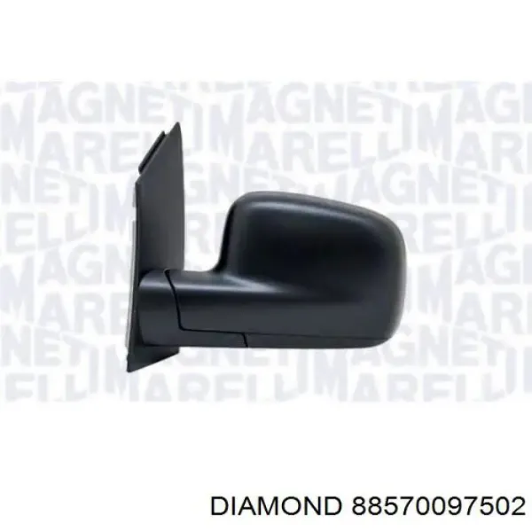 Espejo de retrovisor derecho 0510594400 Tempest