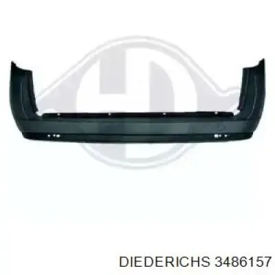 Parachoques trasero 735512762 Fiat/Alfa/Lancia