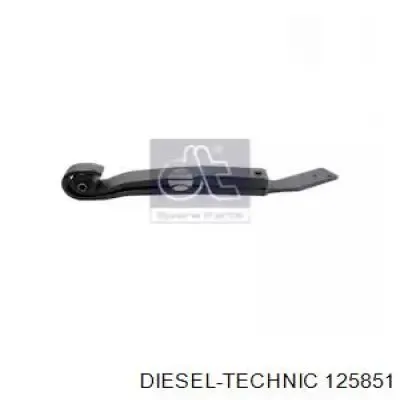 Semibrazo de resorte trasero 1421060 Scania