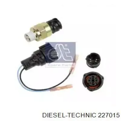 Sensor de presión del sistema de frenos neumáticos 6ZF013260011 HELLA