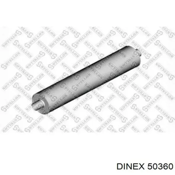 Silenciador central y trasero 50360 Dinex
