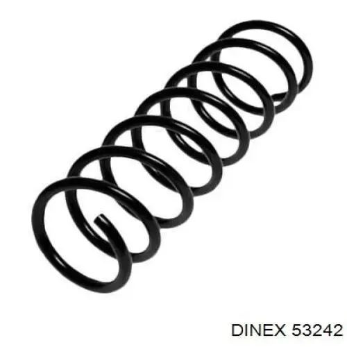 Tubo flexible de escape 53242 Dinex