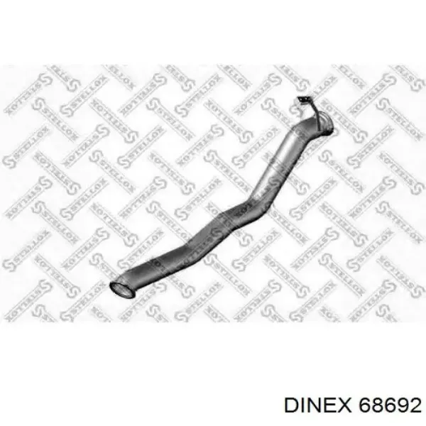 Silenciador trasero 68692 Dinex