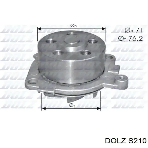 Bomba de agua S210 Dolz