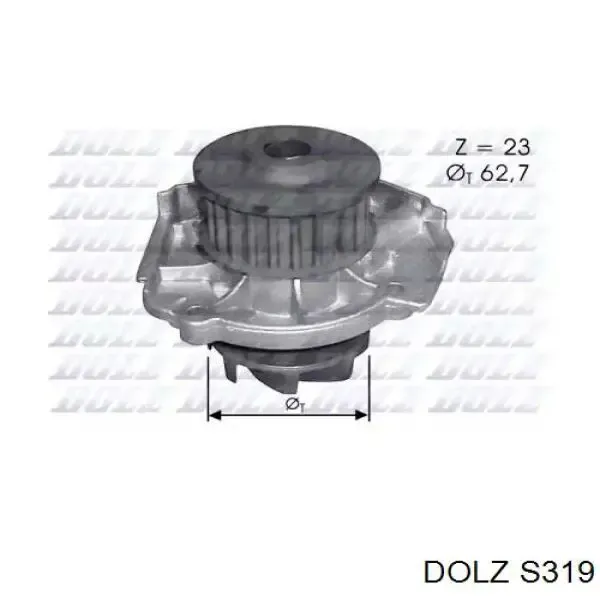 Bomba de agua S319 Dolz