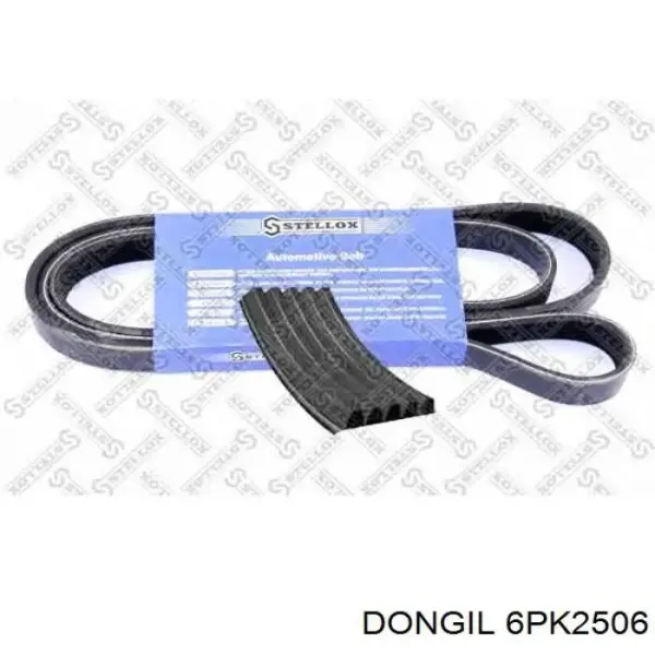 Correa de alternador 6PK2506 Dongil