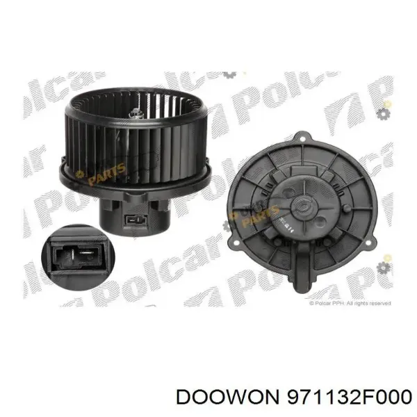 Ventilador habitáculo 4113NU1 Polcar