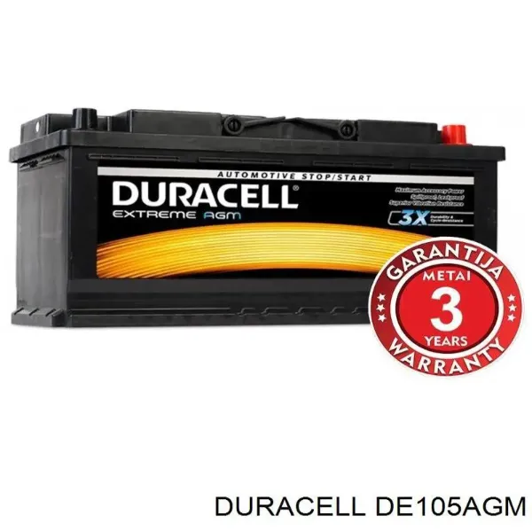 Batería DE105AGM Duracell
