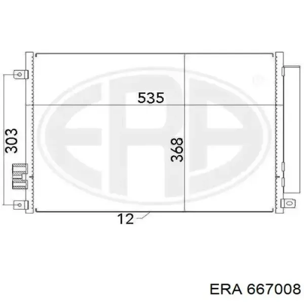 Comprar 667008 ERA Condensador de aire acondicionado
