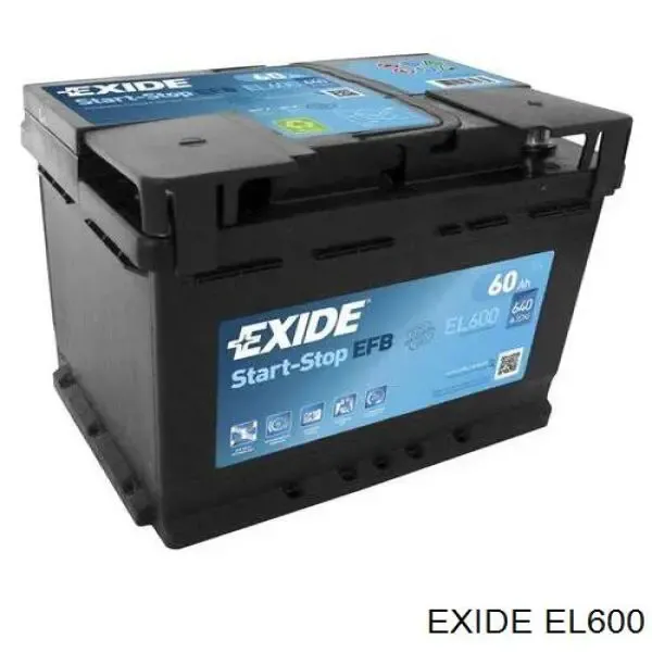 Batería de arranque Exide EL600 precio, desde
