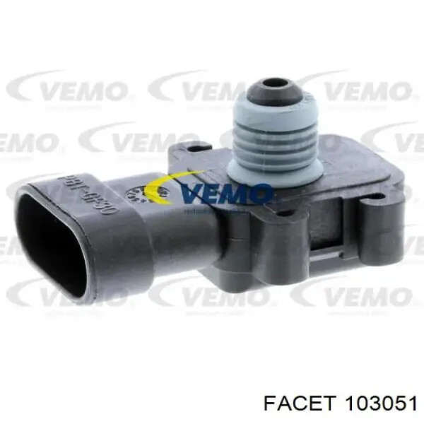 Sensor de presión del colector de admisión 91167213 General Motors