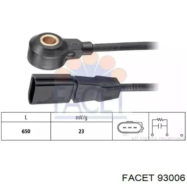 Sensor de detonaciones Opel Astra F69