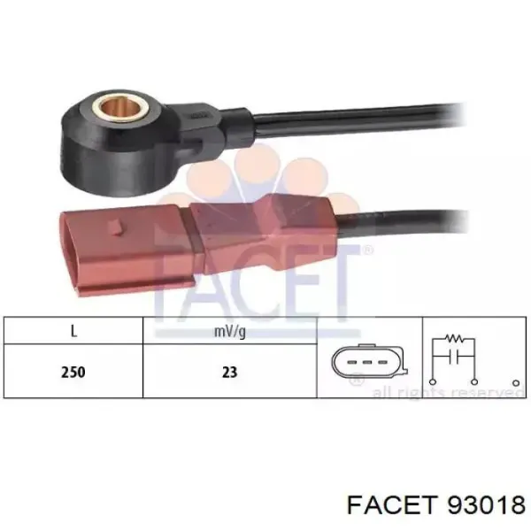 Sensor de detonaciones Toyota Corolla E12