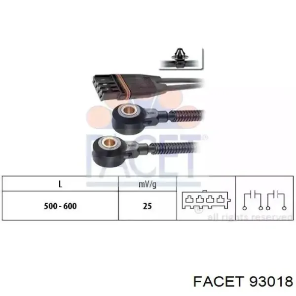 Sensor de detonaciones Toyota Corolla E12