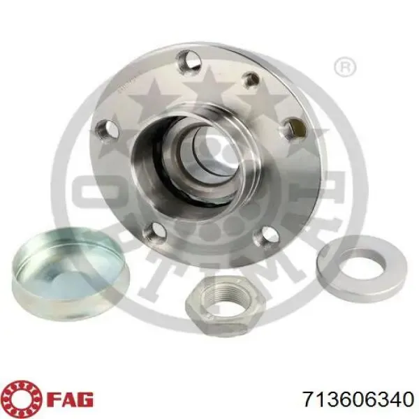 Cubo de rueda trasero Alfa Romeo 147 937