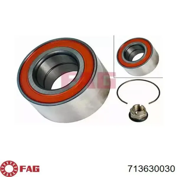 Cojinete de rueda delantero Renault 21 K48