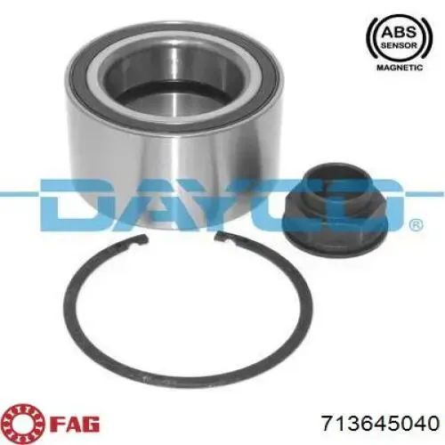 Cojinete de rueda delantero Renault Master 3 FV, JV