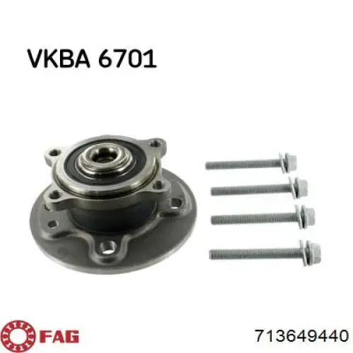 Cubo de rueda trasero 101447 IJS Group