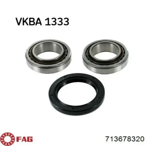 Cojinete de rueda trasero Ford Fiesta GFJ