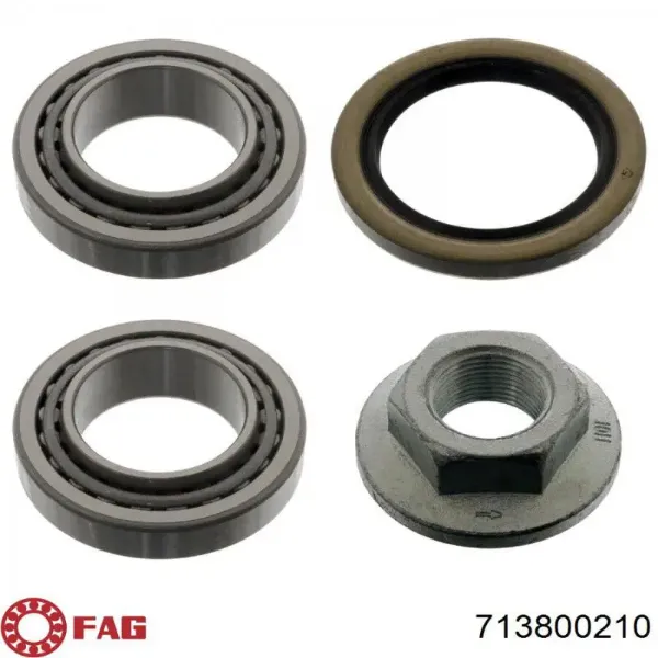 Cojinete de rueda trasero Ford Fiesta GFJ