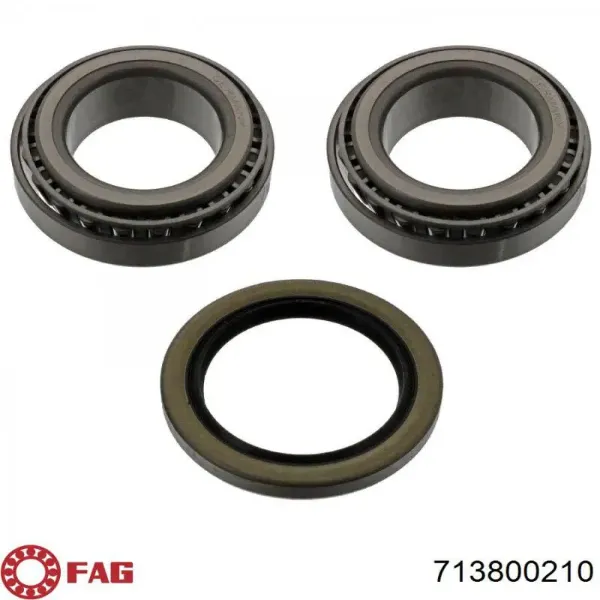 Cojinete de rueda trasero Ford Fiesta GFJ