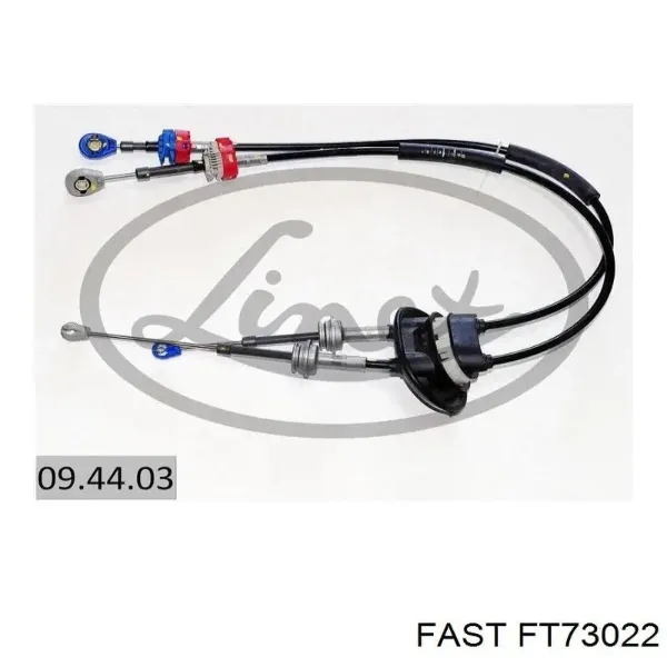 Cables de caja de cambios 6014621 Cavo
