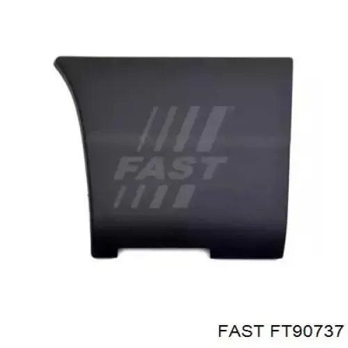 Moldura de guardabarros trasero izquierdo 1308127070 Fiat/Alfa/Lancia
