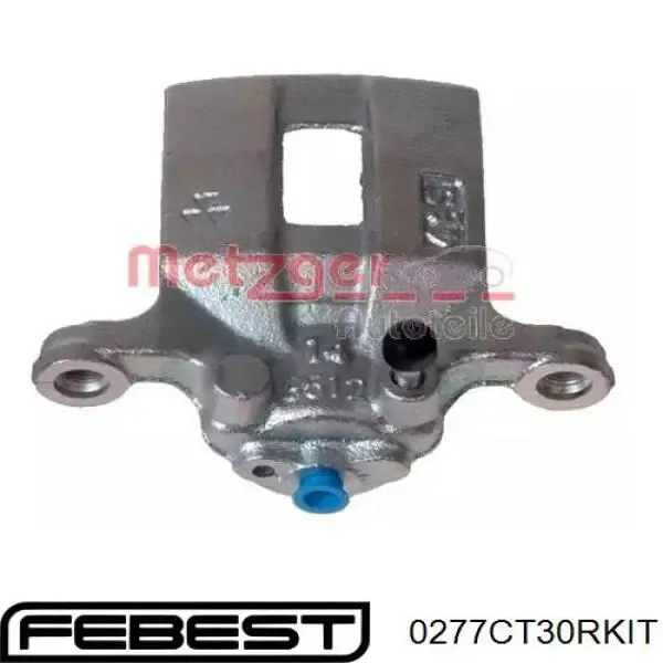 Soporte de la pinza de freno trasera Q0960091 Q-fix