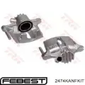 Guía de la pinza de freno delantera Peugeot 206 2D