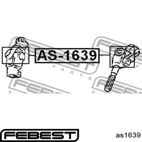 Articulación, columna de dirección Acura MDX 2 YD2